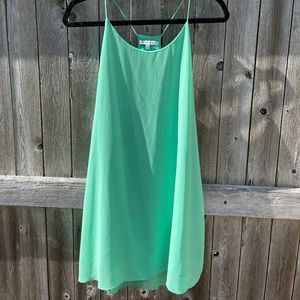 Naked Zebra Mint Green Flowy Mini Dress M